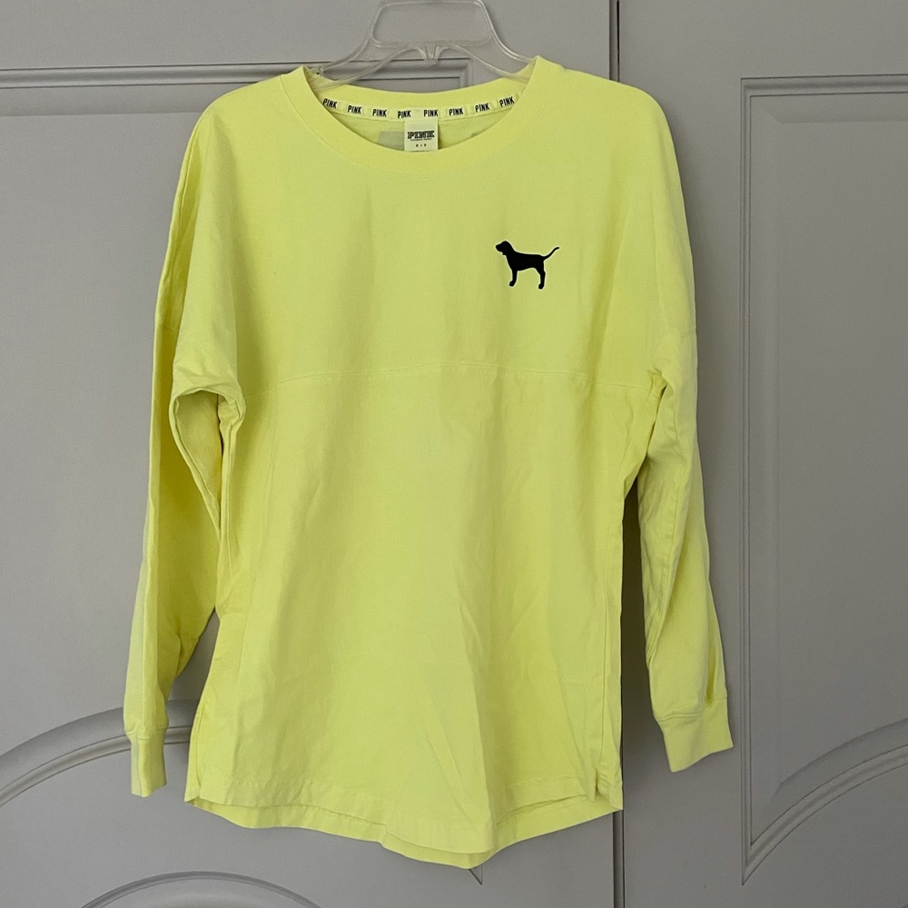 Neon Yellow/Green Crew Top